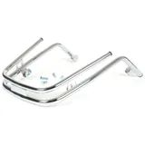 Stoßstange vorne Moto Nostra Doppelrohr Vespa PX80, PX125, PX150, PX200 Chrom 51580
