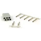Stecker für Kabelbaum BGM PRO, 6 Steckkontakte Vespa, Piaggio, Gilera Stecker 51600