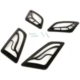 Blinkergitter-Set Moto Nostra Vespa GT, GTL, GTV, GTS 125-300 schwarz matt 51652 Blinkergitter-Set Moto Nostra Vespa GT, GTL, GTV, GTS 125-300 schwarz matt 51652