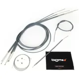 Cable set -BGM ORIGINAL, PE inner liner- Lambretta LI, LIS, SX, TV (series 2-3) 51720