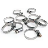 Schlauchschellen (10 Stück) Universal 25-40mm Bandbreite = 9mm 51899