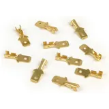 Kabelschuh Flachstecker 6,3mm Ø=1,0-1,5mm² DIN 46248 10stk. 51949