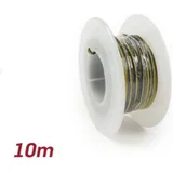 Electric wire -UNIVERSAL 0.85mm²- 10m - black/yellow 52114 Electric wire -UNIVERSAL 0.85mm²- 10m - black/yellow 52114