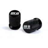 Ventilkappen Moto Nostra CNC, schwarz glänzend- 52144