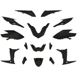 Verkleidungsteile Kit 15-teilig schwarz matt für Yamaha T-Max 560 Euro5 2020- 52407