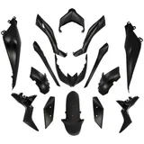 Verkleidungskit 15-teilig schwarz matt für Yamaha X-Max 125, 300 2018- 52413