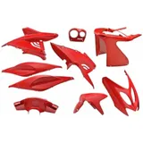 Verkleidungskit EDGE 9-teilig rot für Yamaha Aerox, MBK Nitro 52520