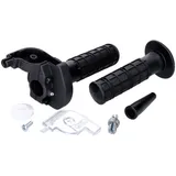 Gasgriff Set Domino Kurzhub Aluminium schwarz 48mm Hub 2°/mm - universal 53103