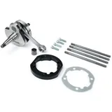 Adapterplatten Set / Spacer 210ccm J&G inkl. BGM Kurbelwelle 2% für Vespa PX80, PX125, PX150, Cosa125, Cosa150, Sprint Veloce150