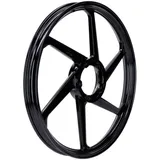 Felge Fast-Arrow Aluminium schwarz 17 Zoll für Puch Maxi 53307