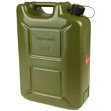 Petrol canister 20L Hünersdorff Profi olive-colored 53494