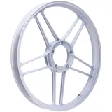 Felge Aluminium weiß glänzend 17 Zoll vorne / hinten für Puch Maxi 53570