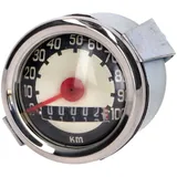 Tachometer universal 100km/h 48mm weiß für Puch, Zündapp, Hercules Simson 53572
