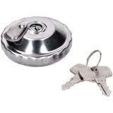 Tankdeckel mit Bajonettschloß 30mm chrom für Puch Maxi, Tomos 53587