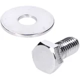 Schraube mit Dichtring chrom für Kreidler 53742