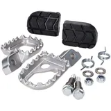 Fußrasten Satz CNC alu 16x24x3mm für Beta RR50 Enduro 54100