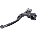 Domino Racing clutch fitting for 22mm handlebars left black 28mm with folding lever for clutch cable 54116