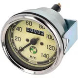 Tachometer 140km/h rund 80mm mit Puch Logo für Puch Monza, MS, MV 54342