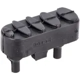 Footrest rubber right 2,1x6,7x4mm black for Derbi Senda 54367
