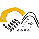 Windshield short yellow tinted with bracket for Vespa Keyless GTS 125, 300 2023- 54414