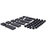 Rubber set vibration damper for wide wall cylinder and cylinder head for Kreidler 54819
