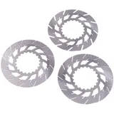 Clutch plates set 3-piece metal 1.0mm for Simson S50, S51, S70, S53, S83 Enduro 54867