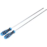 Screwdriver set extra long 450mm 2-piece 54960