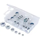 Nut assortment self-locking metric M4 - M12 53-piece 54975