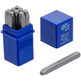 Schlagzahlen Satz 3mm DIN1451 9-teilig 55043