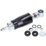 Shock absorber set front Carbone Standard 200mm silver / black for Vespa 50, Primavera, ET3, PK 50 55051