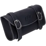 Tool bag, saddle bag Moto Nostra black for Piaggio, Vespa Ciao, Si, Bravo, Boxer, Grillo moped 55154