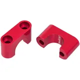 Klemmbrücken Satz swiing Alu rot für Puch 55307 Klemmbrücken Satz swiing Alu rot für Puch 55307