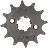 front sprocket AFAM 12 teeth 420 for Cagiva Mito, Derbi Senda, GPR, Fenix AF49100-12