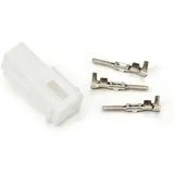 Stecker für Kabelbaum BGM PRO Serie 070 AM, 2 Steckkontakte Stecker für Vespa, Piaggio, Gilera BGM0702MPL