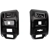 Licht- und Blinkerschalter Gehäuse Set DMP schwarz glänzend für Vespa GTS 125-300 2022- BGM42636