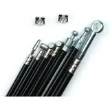 Cable set BGM PRO Silk Liner, black for Vespa PX Lusso (1984-) BGM6412SL