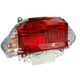 tail light assy - white turn signal lens - E-marked for Baotian BT49QT-9 BT13924