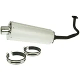 SchalldĂ€mpfer Auspuff Aluminium fĂŒr GY6 50ccm BT15526 SchalldĂ€mpfer Auspuff Aluminium fĂŒr GY6 50ccm BT15526