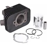 Zylindersatz Zylinderkit DR 50ccm 38,4mm, 12mm Kolbenbolzen für Piaggio Boss, Bravo, Ciao, Grillo, Si DR-KT00004