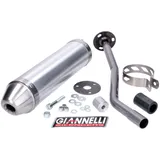 Endschalldämpfer Giannelli Aluminium für Derbi Senda R 50 99-09, DRD Edition 50 SM 03-07 GI-34609HF