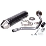 Endschalldämpfer Giannelli Carbon mit ABE für Yamaha DT 50 R 2004, Malaguti XTM, XSM GI-34636HF