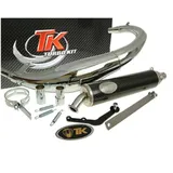 Schalldämpfer Auspuff Turbo Kit Bajo RQ Chrom für CPI SX 50, SM 50, Beeline H10086-Q