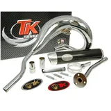 Schalldämpfer Auspuff Turbo Kit Bufanda RQ Chrom für Aprilia RX 50 (99-05) H10521-Q Schalldämpfer Auspuff Turbo Kit Bufanda RQ Chrom für Aprilia RX 50 (99-05) H10521-Q