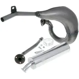Schalldämpfer Auspuff Turbo Kit Bufanda R für Gilera GSM, Zulu (Derbi EBE, EBS Motor) H10529