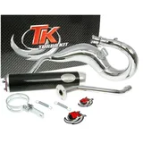 Schalldämpfer Auspuff Turbo Kit Bufanda RQ Chrom für CPI SX50, SM50 H10542-Q