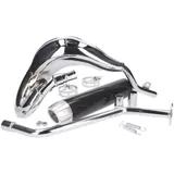 Schalldämpfer Auspuff Turbo Kit Bufanda RQ Chrom für Generic Trigger, Keeway, KSR-Moto, Ride, Explorer H10543-Q