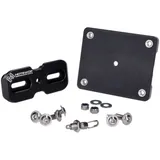 Kennzeichenhalter Nummernschildhalterung Hot Swop PRO Basic Set schwarz HS-00109