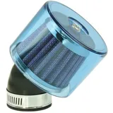 air filter Air-System metal gauze filter 35mm 45° carburetor connection blue shield IP10409
