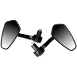 Lenkergewichte Lenkerendenspiegel Set Aluminium CNC schwarz IP40387 Lenkergewichte Lenkerendenspiegel Set Aluminium CNC schwarz IP40387