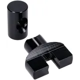 brake cable adjuster set M6 thread aluminum black - universal IP43616 brake cable adjuster set M6 thread aluminum black - universal IP43616